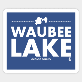 Oconto County, Wisconsin - Waubee Lake Sticker